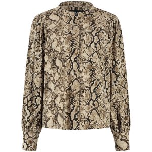 Lady Day – Margo Travelstof Blouse – Snake print