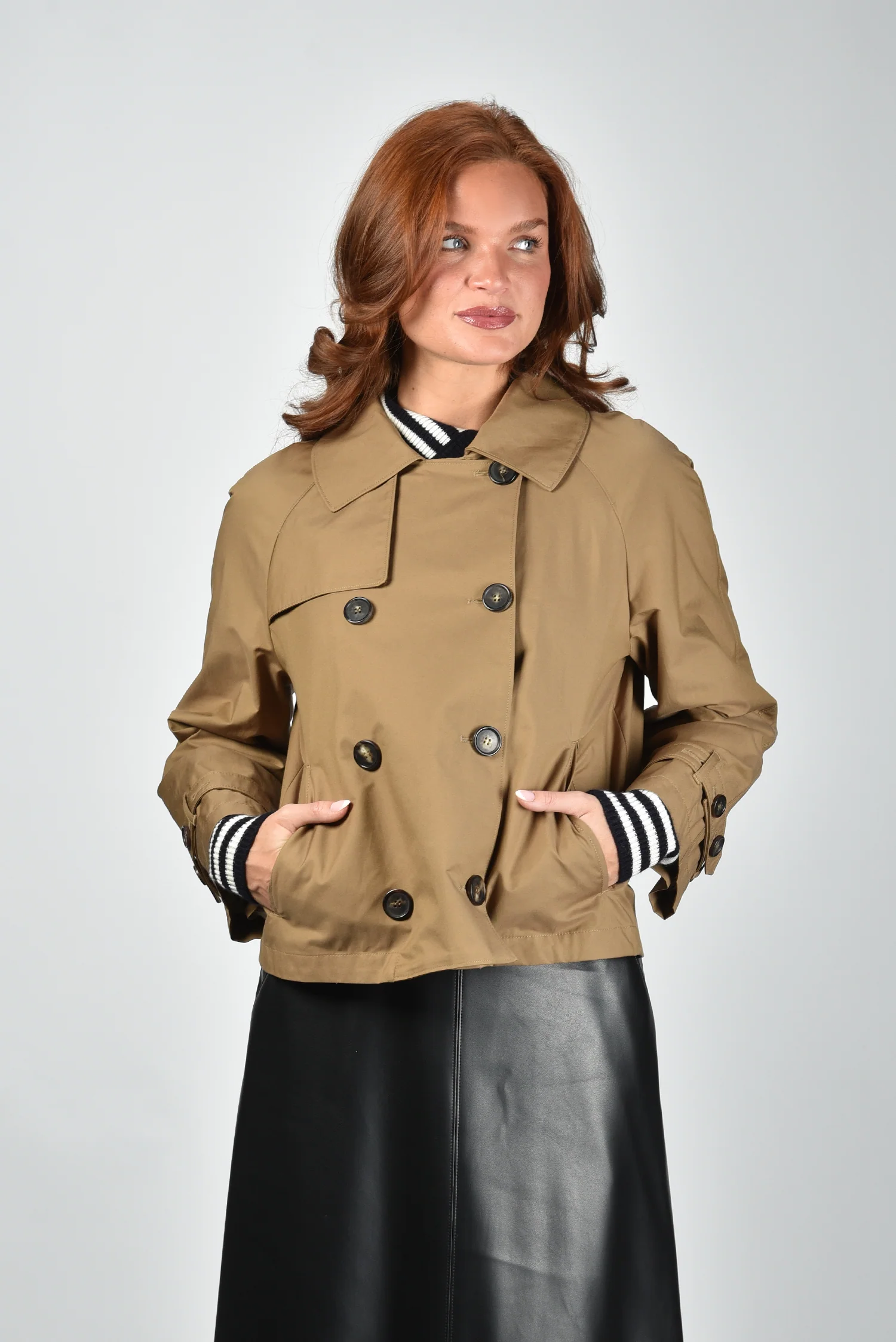 Max Mara jas Tesoro 004 brown - Afbeelding 8