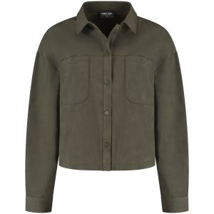 Lady Day – Merci Brushed Jacket – Dark Olive