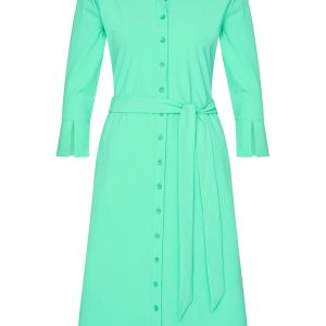 Mi Piace – Jurk 3/4 Mouw – Mint Leaf