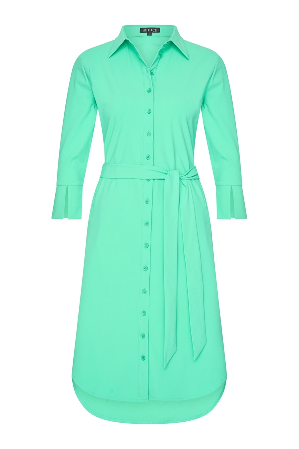 Mi Piace – Jurk 3/4 Mouw – Mint Leaf - Afbeelding 2