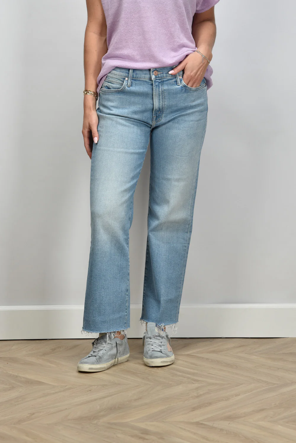 Mother jeans Kick It Ankle Fray 10675-1351 can you dig it - Afbeelding 5