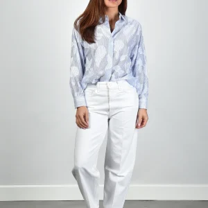 Mother jeans Rabbit Hole Ankle 11506-1378 picket fence