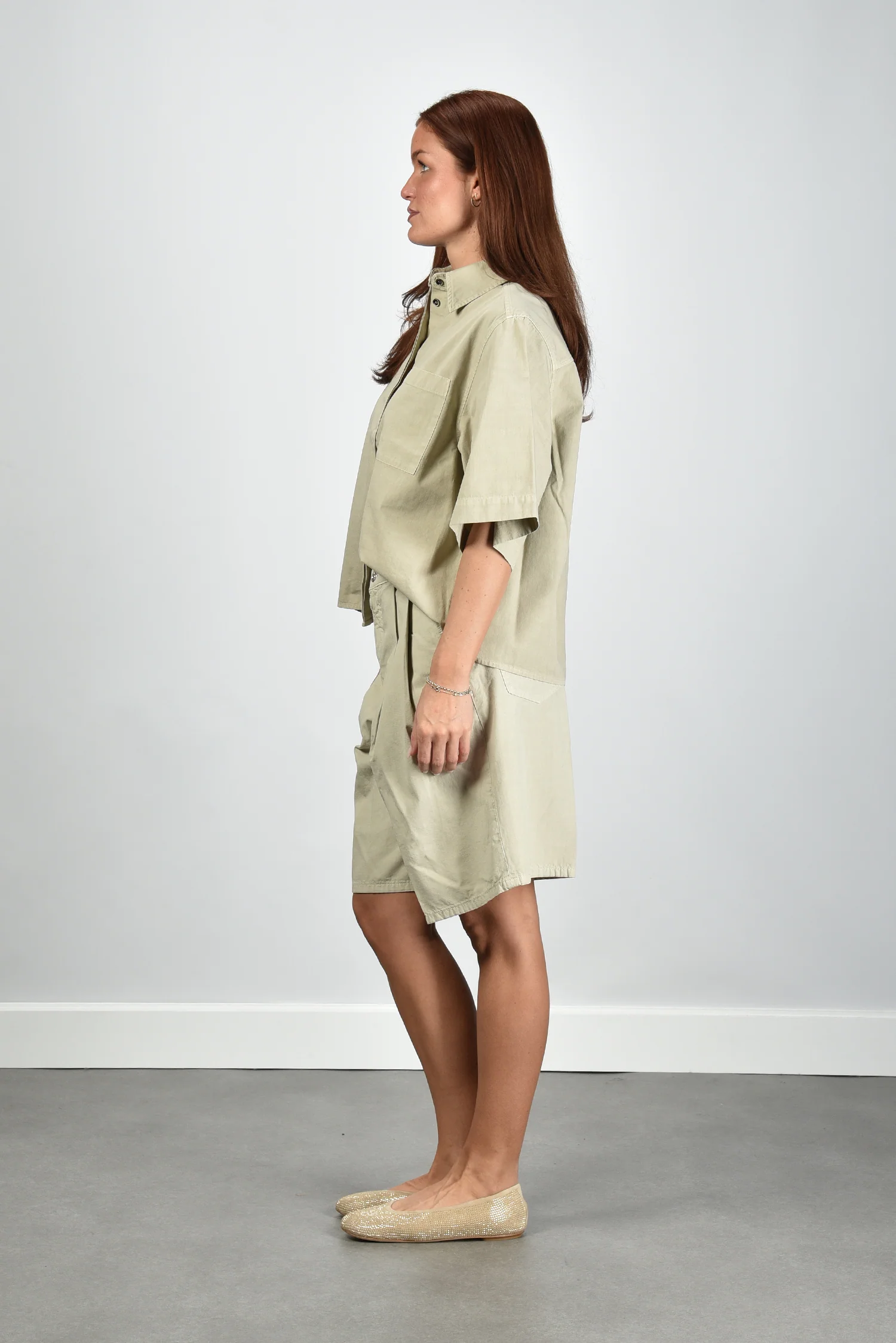 Nine In The Morning gilet Clio 9SS26-CIS06 beige - Afbeelding 6