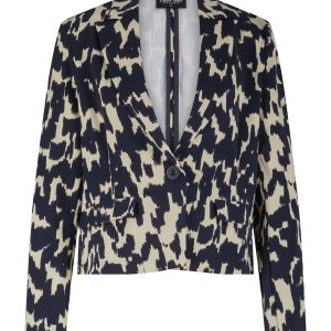 Lady Day – Novi Travelstof Blazer – Rivka Print