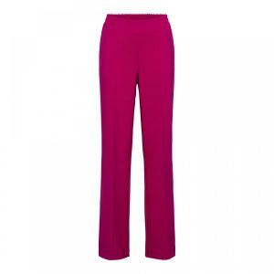 &Co Woman – Chrissy Comfort Travelstof Trousers- Raspberry