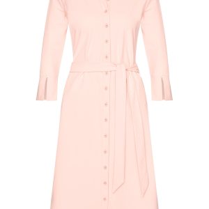 Mi Piace – Jurk 3/4 Mouw – Peachskin