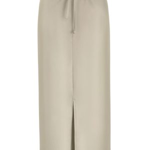 Triple Nine – Skirt with Split in Front – Beige