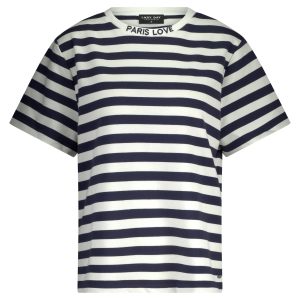 Lady Day – Reese T-shirt – Blue-Champagne