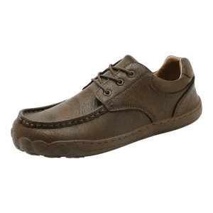 Mauro Barefoot Schoenen Heren met Veters – Brede Neus & Zero Drop Zool