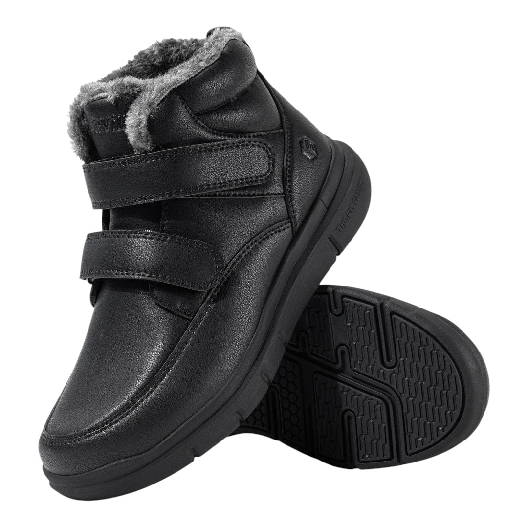 Arvo Hoge Schoenen Heren – Orthopedische Snowboots met Klittenband - Afbeelding 2