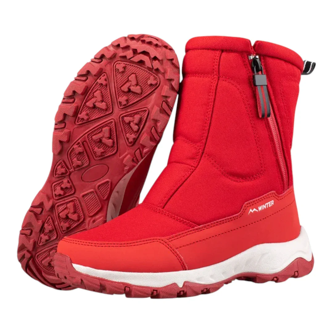 Lara Winterlaarzen Dames – Snowboots met Zachte Bontvoering en Rits - Afbeelding 3