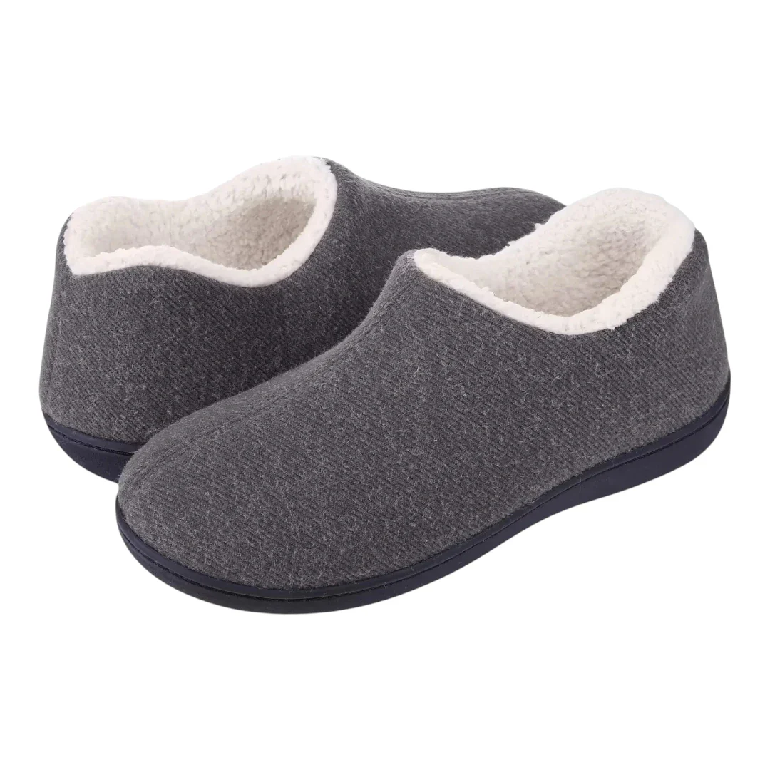 Clara Warme Dames Pantoffels – Pluche Sloffen met Harde Zool - Afbeelding 2