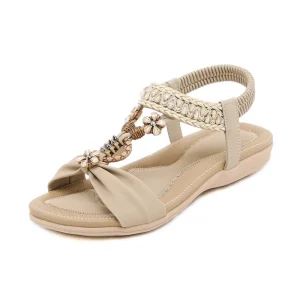 Mia Hippe Dames Sandalen - Zomerse Sandalen