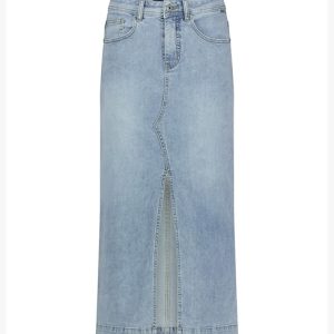 Red Button – Alina Skirt Frontslit – Bleach