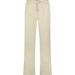 Red Button – Colette Cotton Linen – Pebble