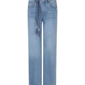 Red Button – Colette & Belt Light BLue – lightblue-L33