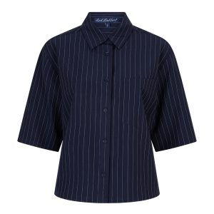Red Button – Nora blouse Pinstripe – darkblue