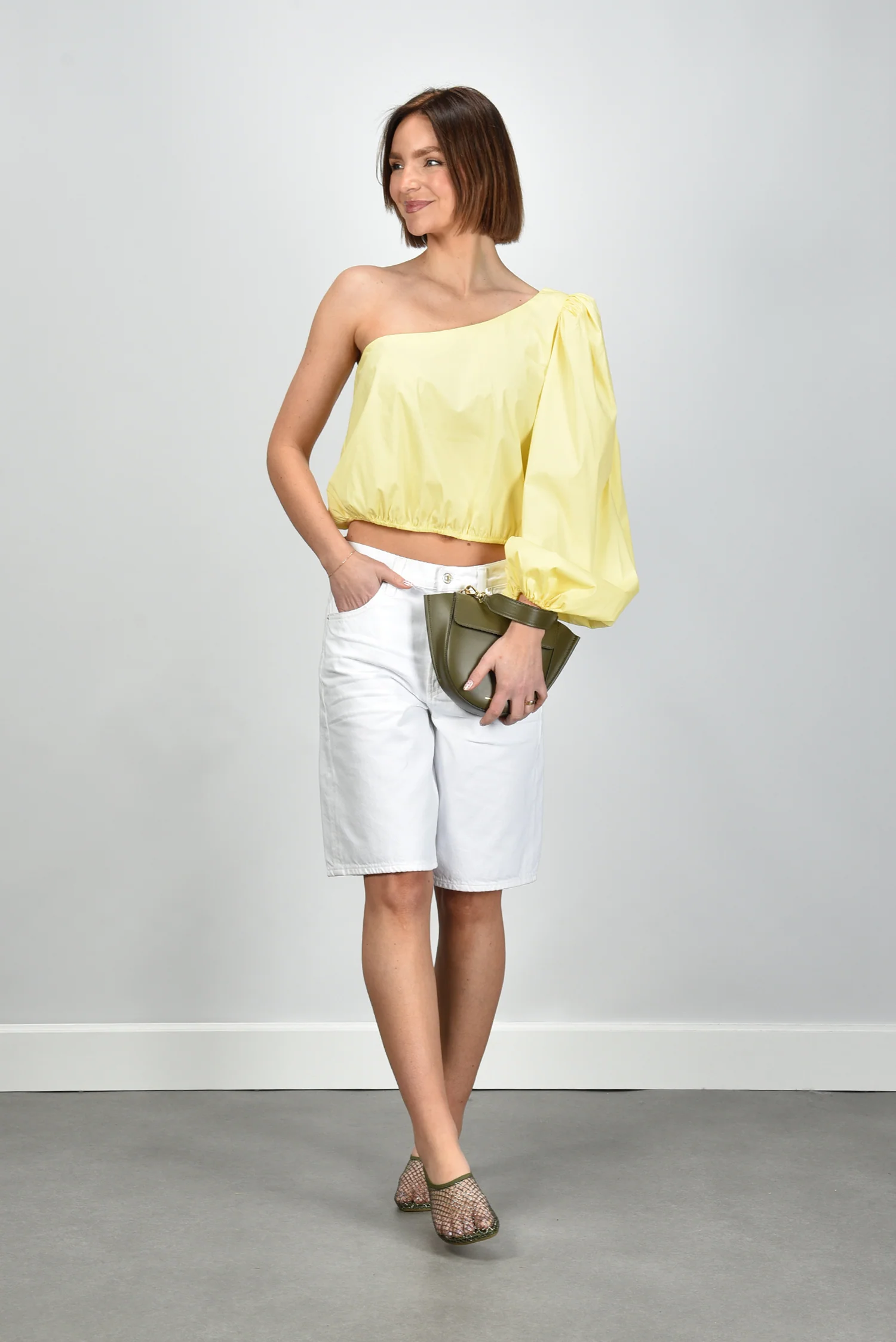 Sage & Ivy blouse Noor butter yellow - Afbeelding 3