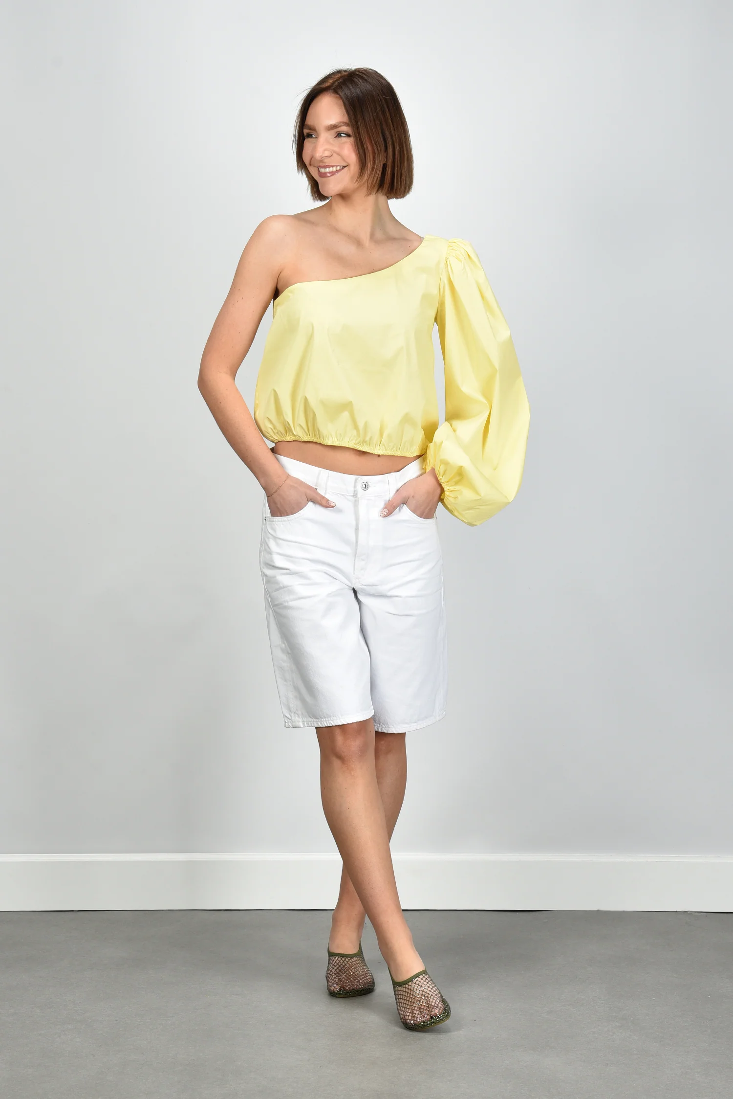 Sage & Ivy blouse Noor butter yellow - Afbeelding 4