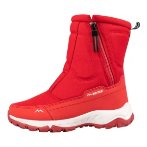 Lara Winterlaarzen Dames – Snowboots met Zachte Bontvoering en Rits