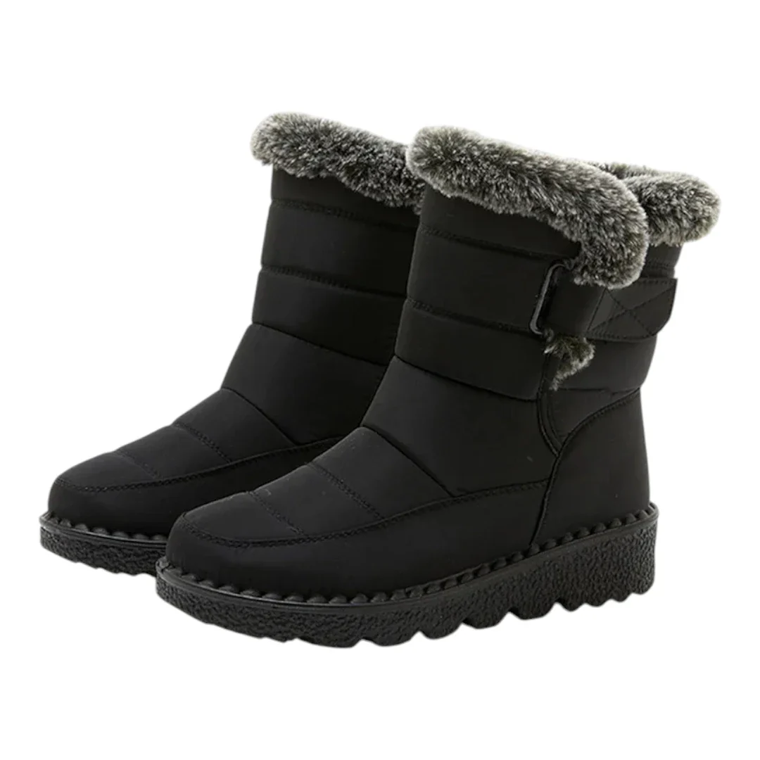 Fenna Dames Snowboots – Waterdichte Laarzen met Warme Voering
