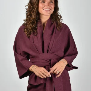 Sea Me Happy top Alaya Lush plum