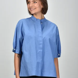 Sea Me Happy top Minnie Light Cotton blue