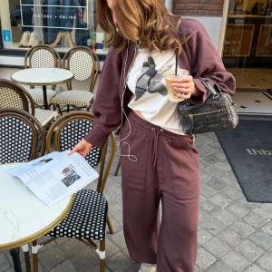 Sea Me Happy trui Cobra Zip brownie