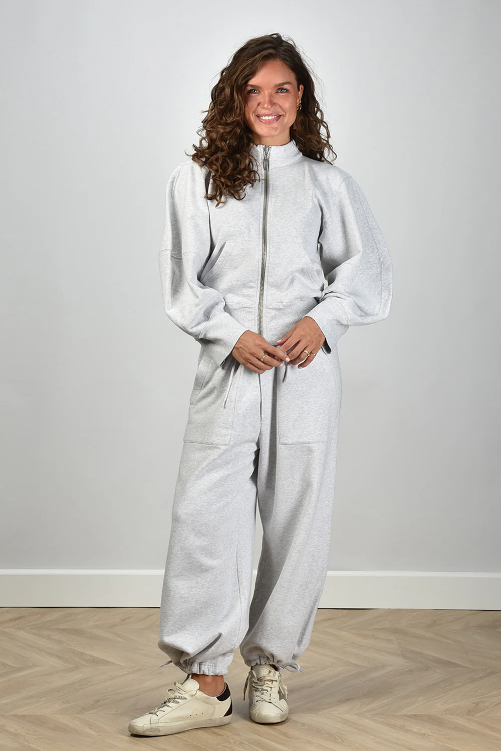 Sea Me Happy trui Cobra Zip grey melange - Afbeelding 3