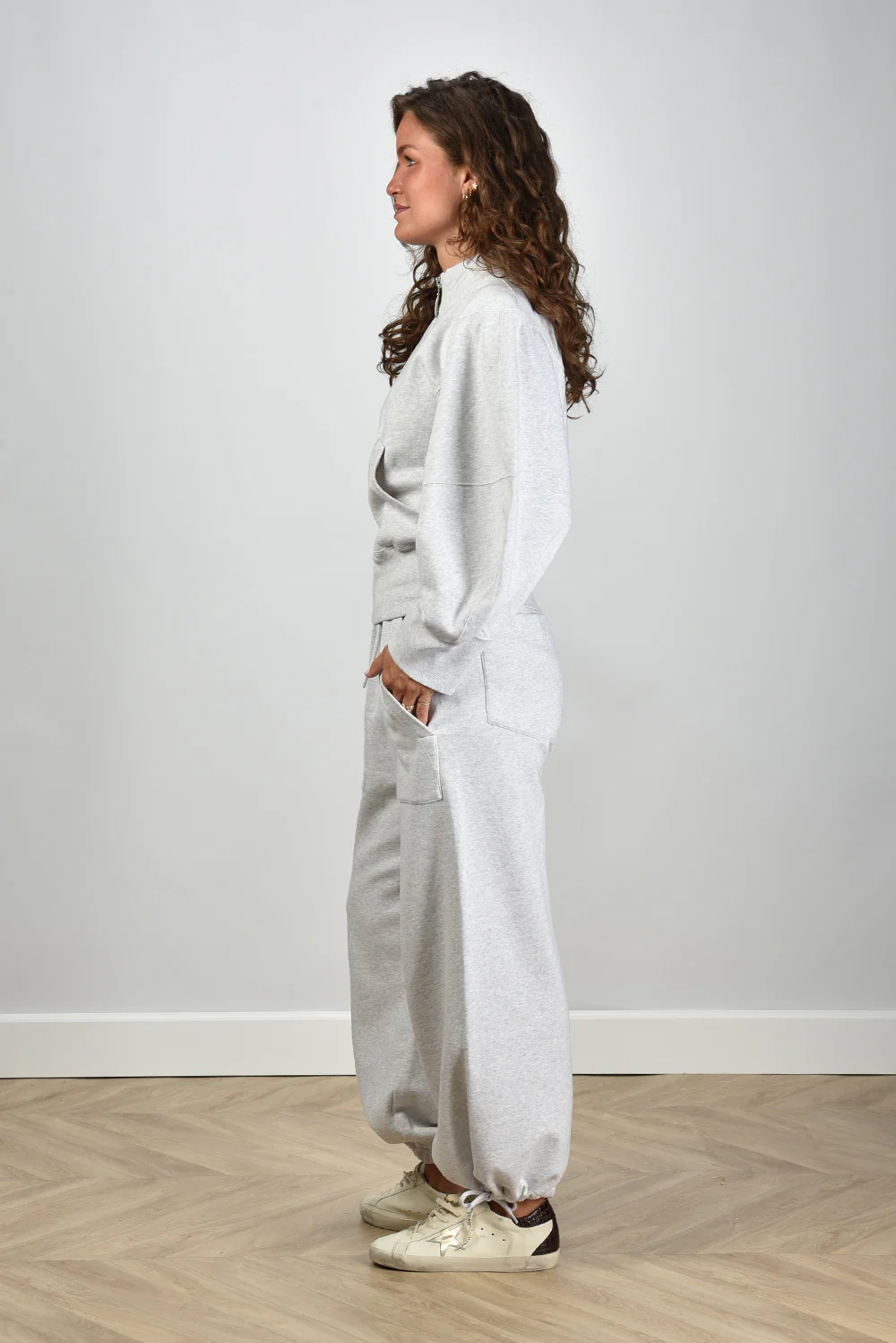 Sea Me Happy trui Cobra Zip grey melange - Afbeelding 6