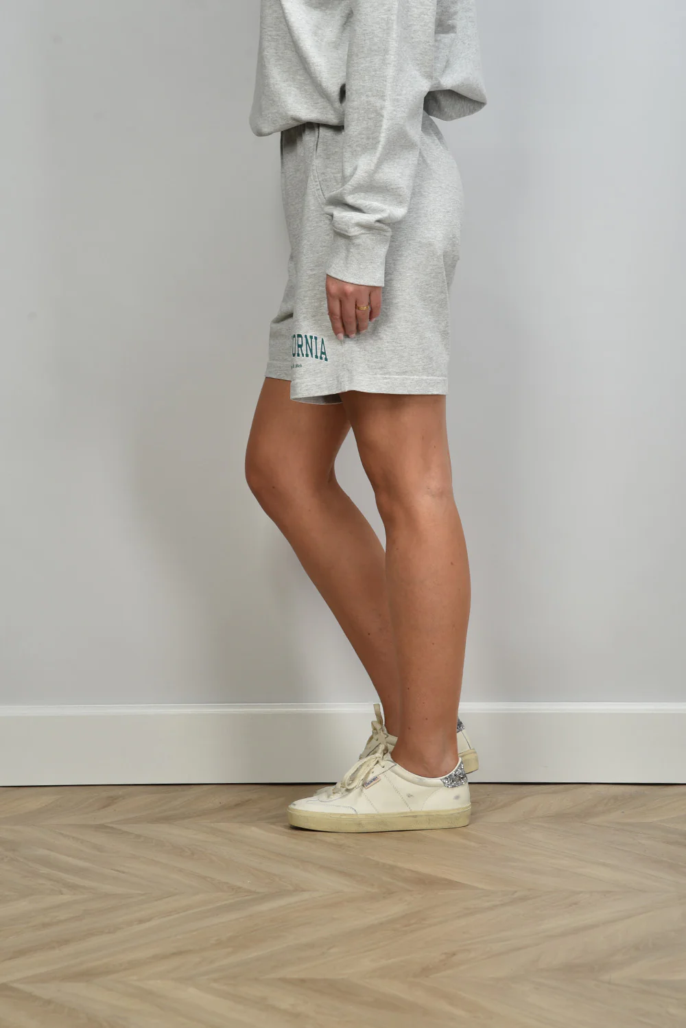 Sporty & Rich short California SH039622501GY03 heather gray - Afbeelding 4