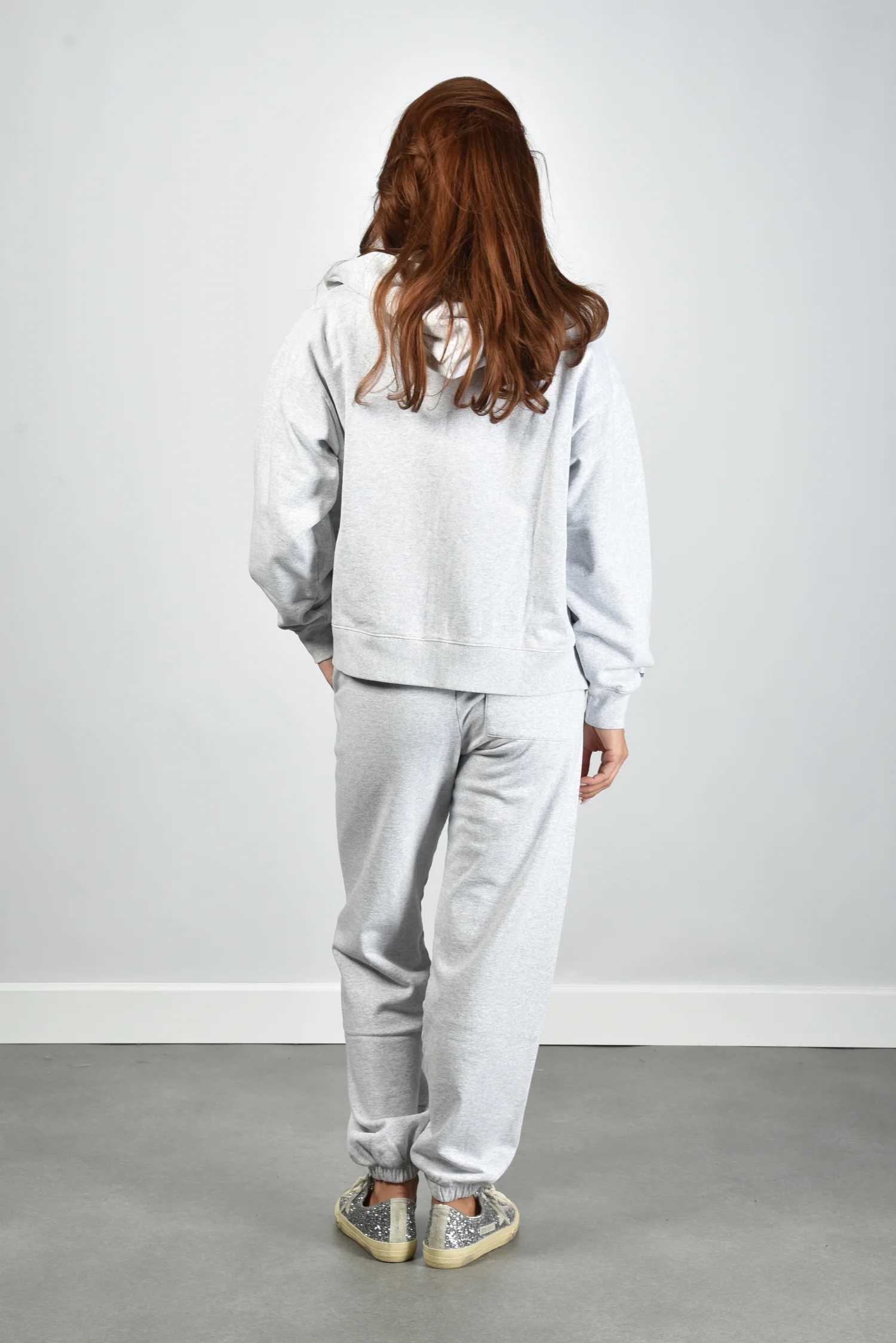 Sporty & Rich vest Heritage Yankees Serif Zip ST088610300GY03 heather grey - Afbeelding 8