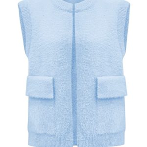 Triple Nine – Gillete fluffy with pockets – L. Blue