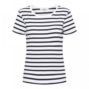 &Co Woman – Savi Top Stripe – Multi Navy
