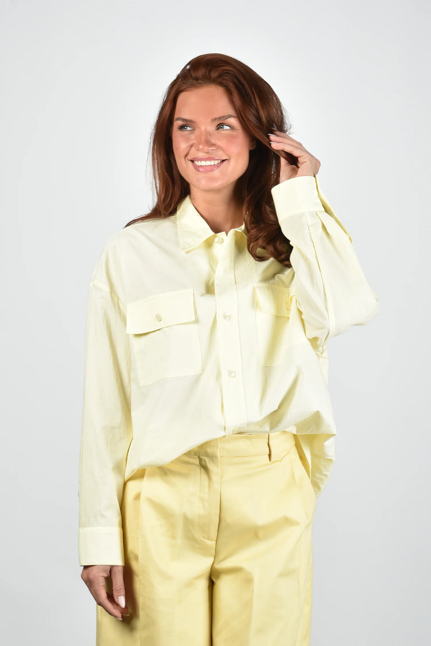 The Latest blouse Daria TLW04010T0165ABTP light yellow - Afbeelding 2