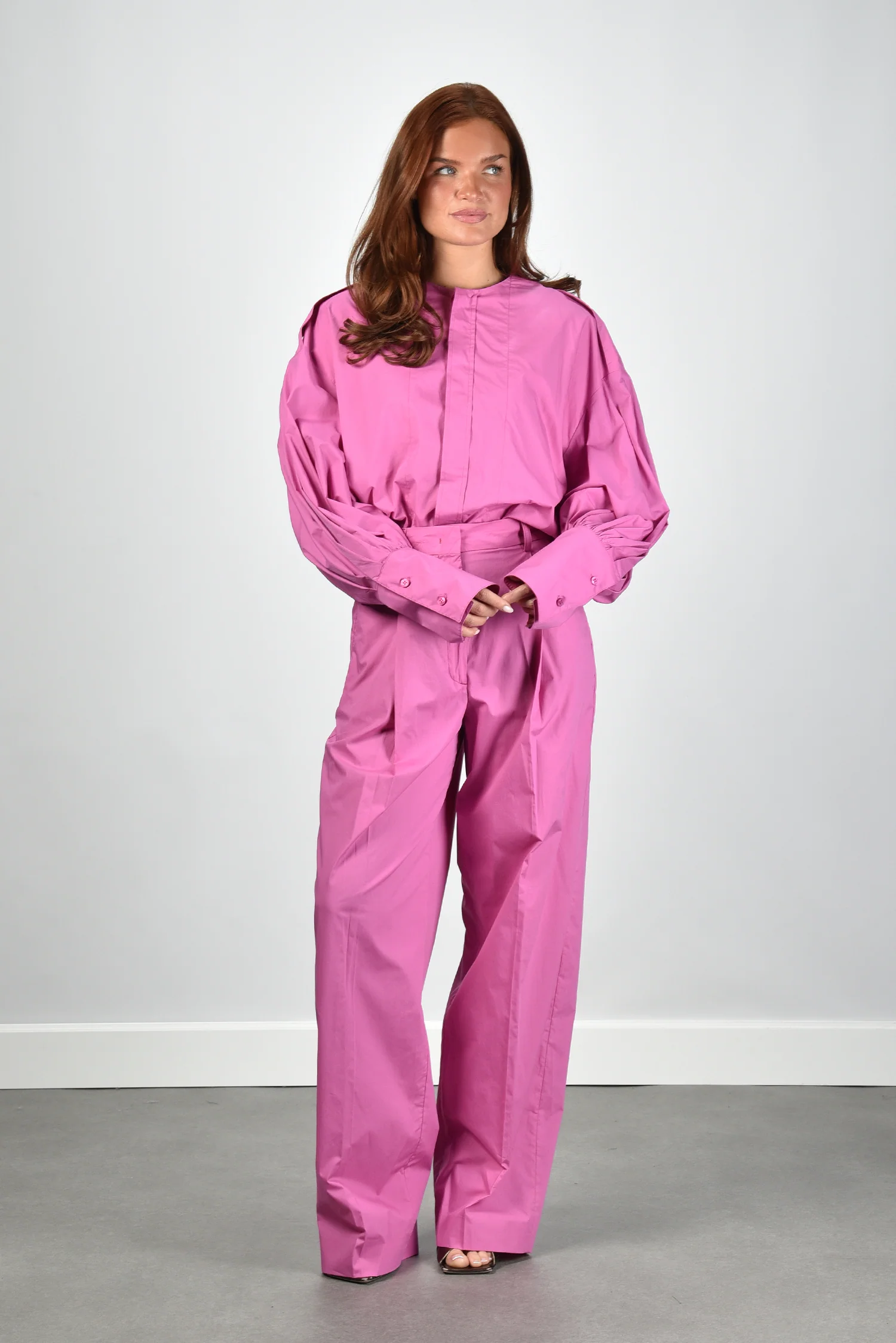 The Latest blouse Diana TLW04007T0160LNTP fuxia - Afbeelding 3