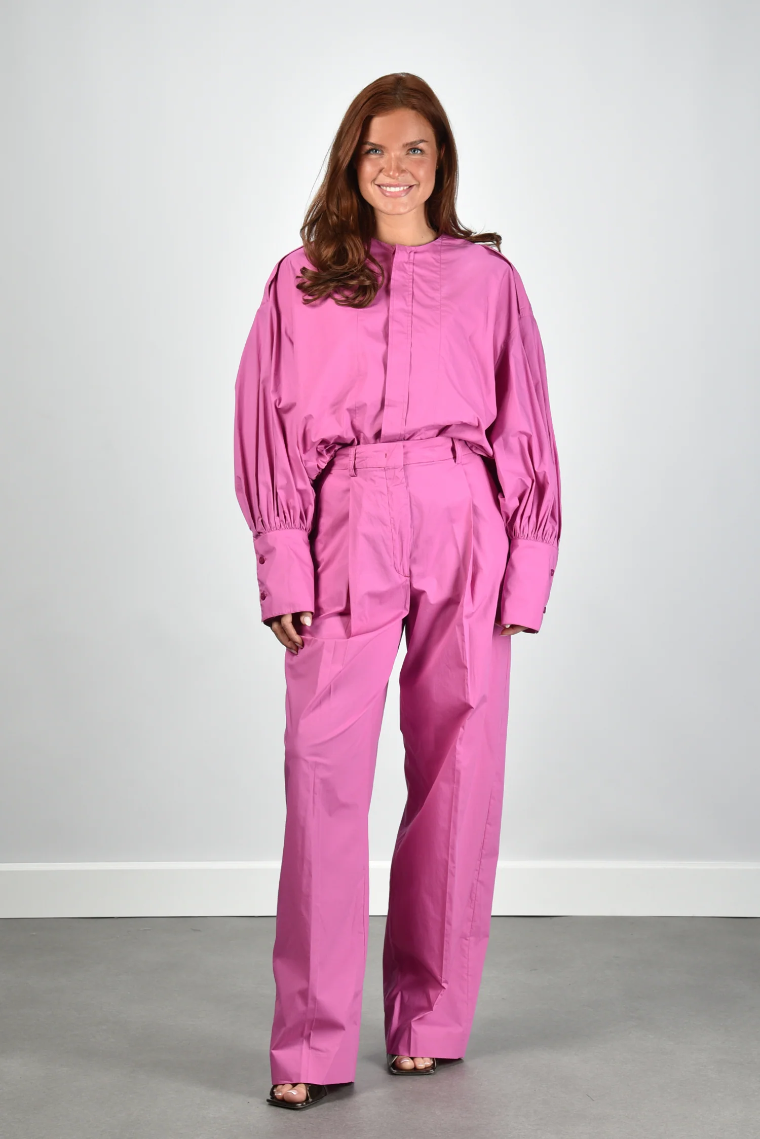 The Latest blouse Diana TLW04007T0160LNTP fuxia - Afbeelding 4