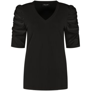 Lady Day – Tigger Travelstof Top – Black