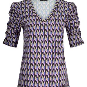 Lady Day – Tigger Travelstof Top – Twister print