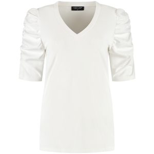 Lady Day – Tigger Travelstof Top – Simple white