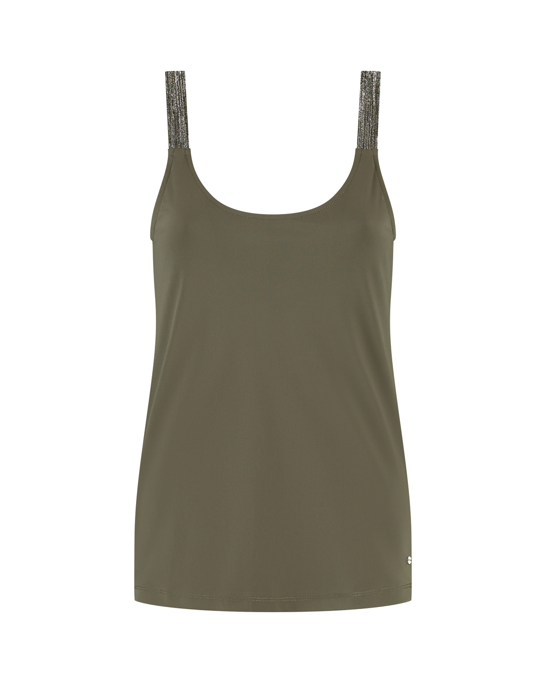 Lady Day – Tuesday Travelstof Top – Dark Olive - Afbeelding 2