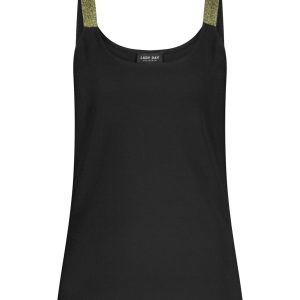 Lady Day – Tuesday Travelstof Top – Black