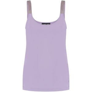 Lady Day – Tuesday Travelstof Top – Soft violet