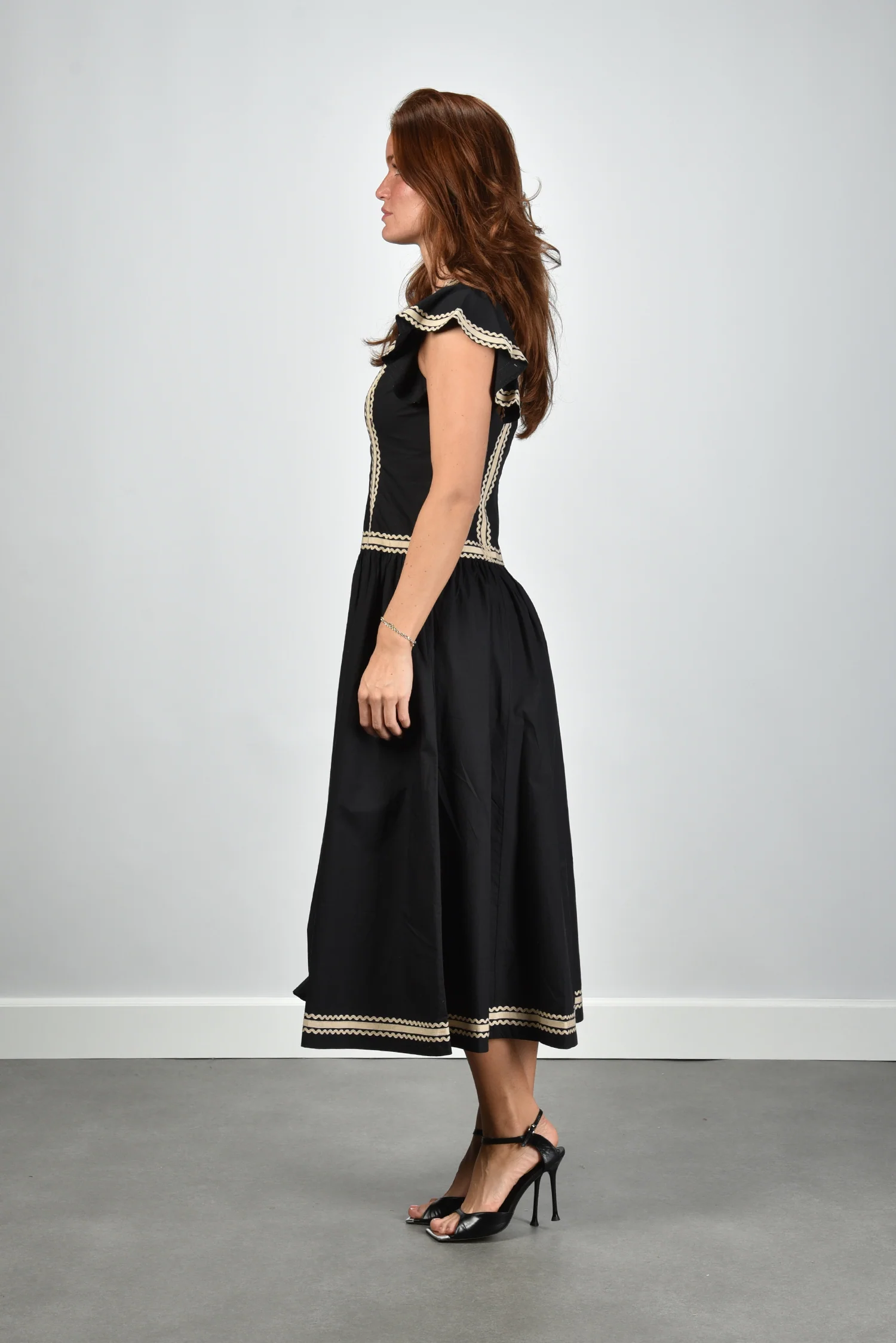 Ulla Johnson jurk PS260108 noir - Afbeelding 6