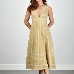 Ulla Johnson jurk PS260116 sand