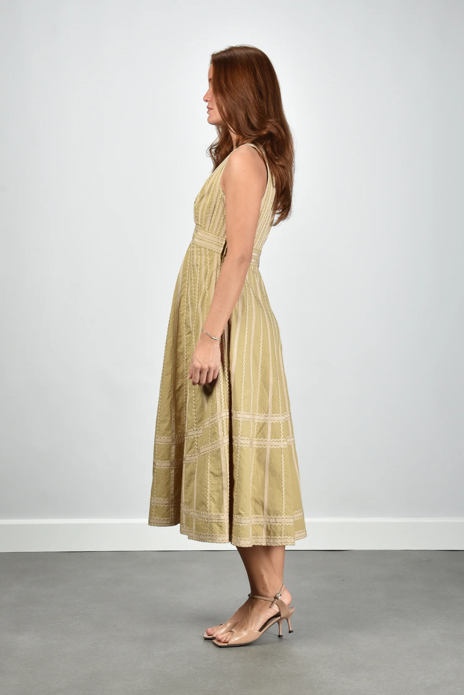 Ulla Johnson jurk PS260116 sand - Afbeelding 6