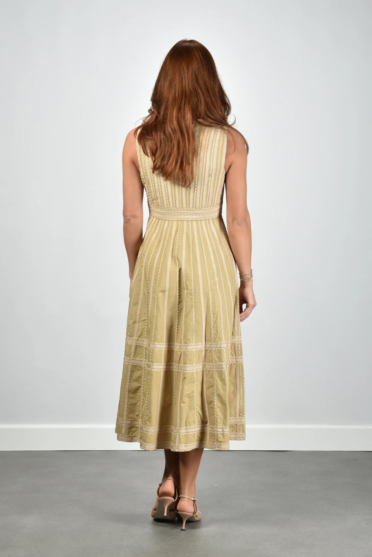 Ulla Johnson jurk PS260116 sand - Afbeelding 7