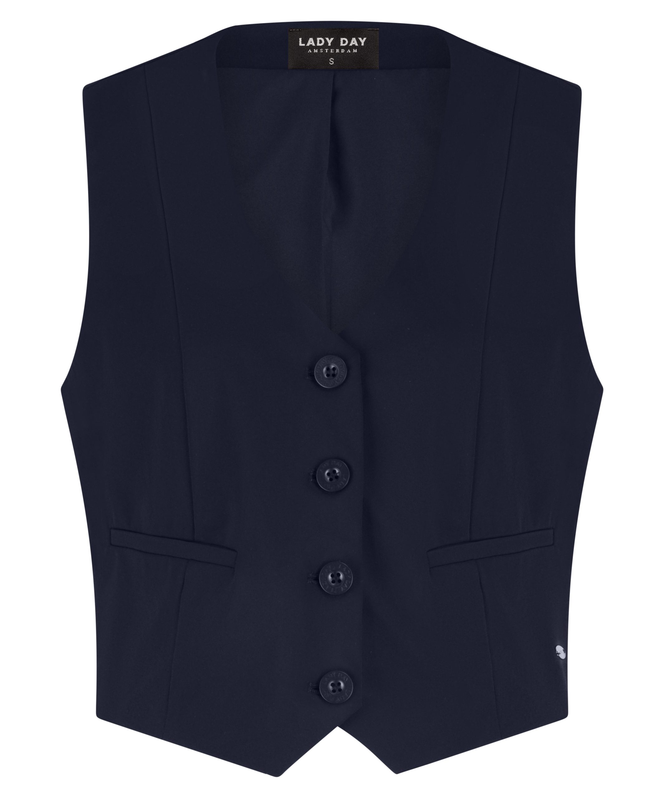 Lady Day – Vivienne Gilet – Blue - Afbeelding 2