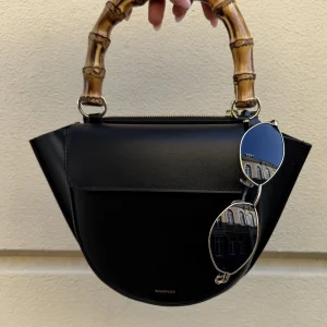 Wandler crossbody Hortensia Mini 25102-000025 black/bamboo